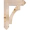 Ekena Millwork Westlake Arts & Crafts Smooth Bracket, Douglas Fir, 5 1/2"W x 24"D x 32"H BKT06X24X32WTL03SDF - alternate 2